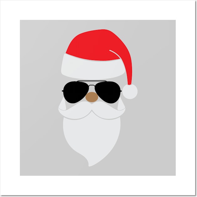 Cool Santa Wall Art by centeringmychi